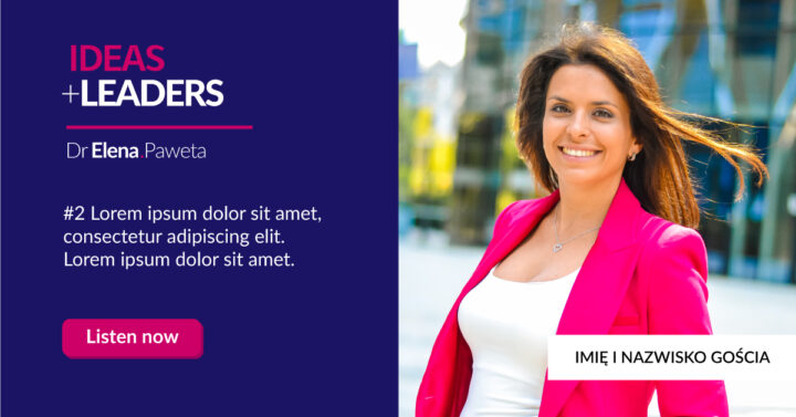 Who Should Listen To IDEAS+LEADERS Podcast
