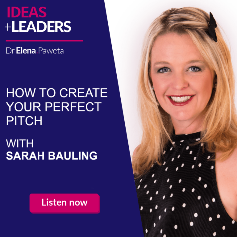 How to Create Your Perfect Pitch - Sarah Bauling