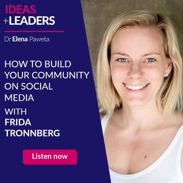 How to Build Your Community on Social Media – Frida Tronnberg