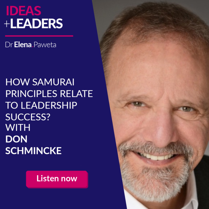 Don Schmincke – How Samurai Principles Relate to Leadership Success?