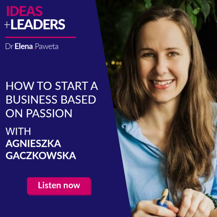 How to Start a Business Based on Passion – Agnieszka Gaczkowska