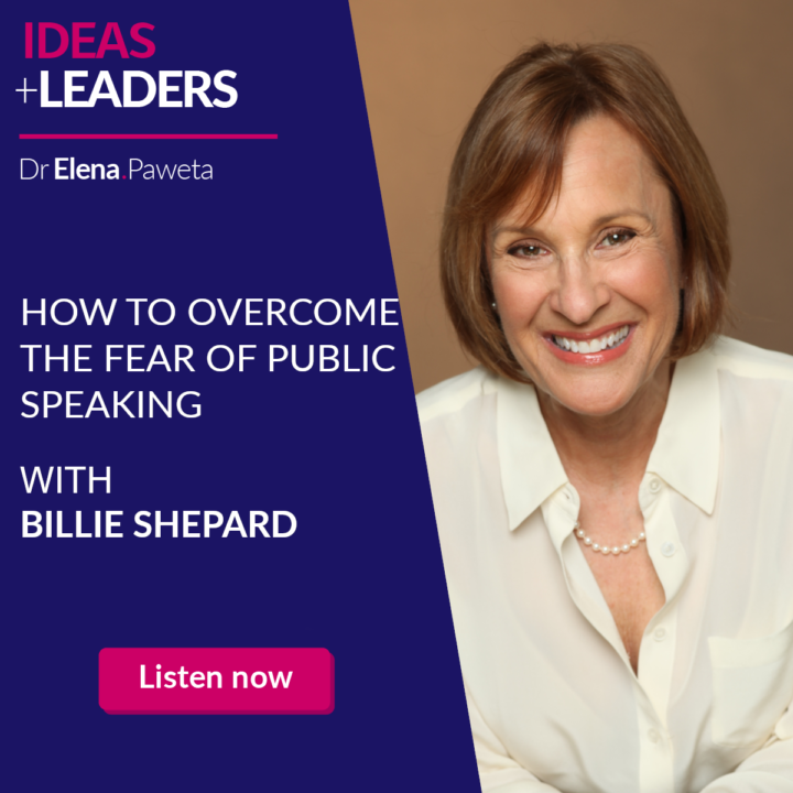 How to Overcome the Fear of Public Speaking – Billie Shepard
