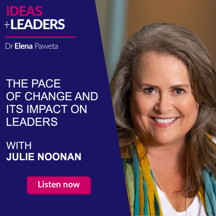  The Pace of Change and its Impact on Leaders –  Julie Noonan