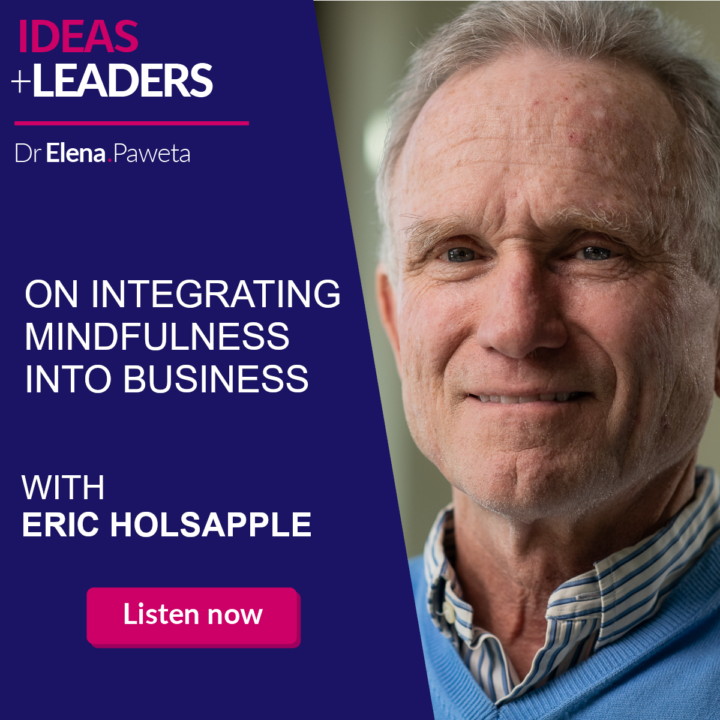 On Integrating Mindfulness into Business – Eric Holsapple
