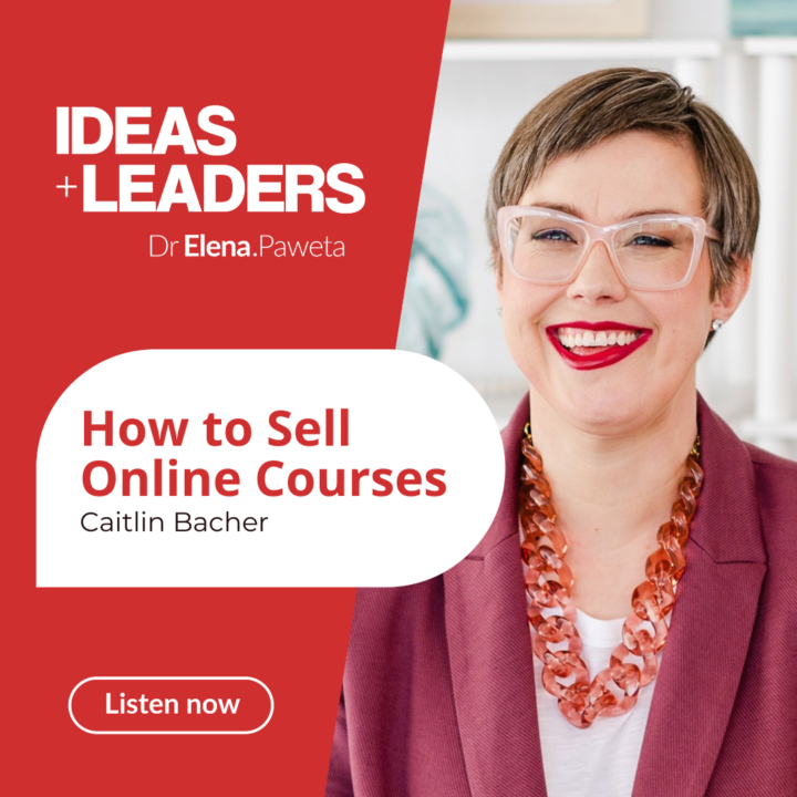 How to Sell Online Courses – Caitlin Bacher